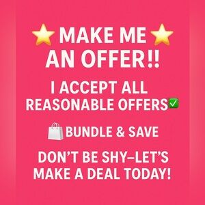 🌟 MAKE ME AN OFFER! 🌟 you never know!!🥰
